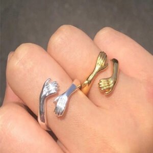 EternalBond Couple Opening Adjustable Ring: Symbolize Your Connection with Adjustable Elegance