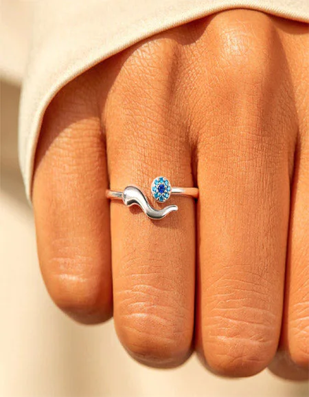 Evil Eye Ring Women