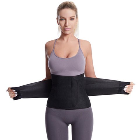 Women's Velcro Fitness Waist Protection Sweat Belt