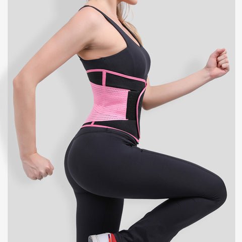 Women's Velcro Fitness Waist Protection Sweat Belt