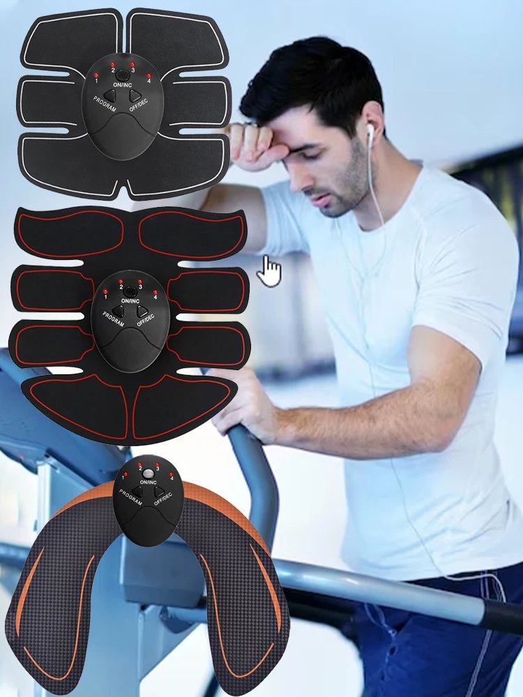 Smart Wireless Muscle Massager Trainer Massager Fitness Abdominal Training Electric Weight Loss Body Slimming Pad